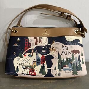 Rare Spartina 449 Northern California Crossbody Bag